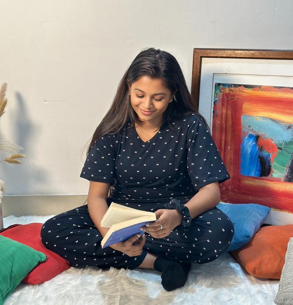 BOW PRINTED LOUNGWEAR