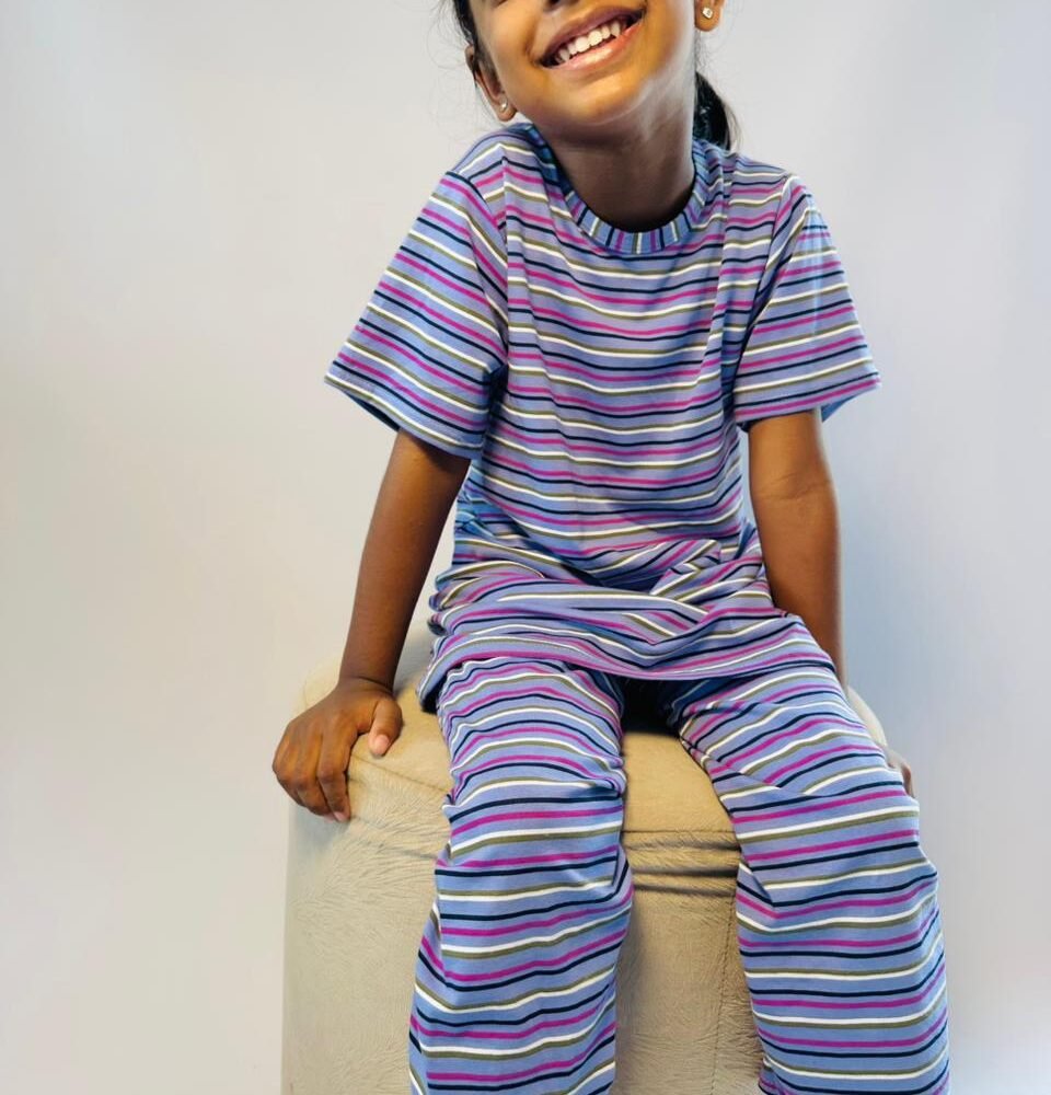 PURPLE MULTI STRIPES