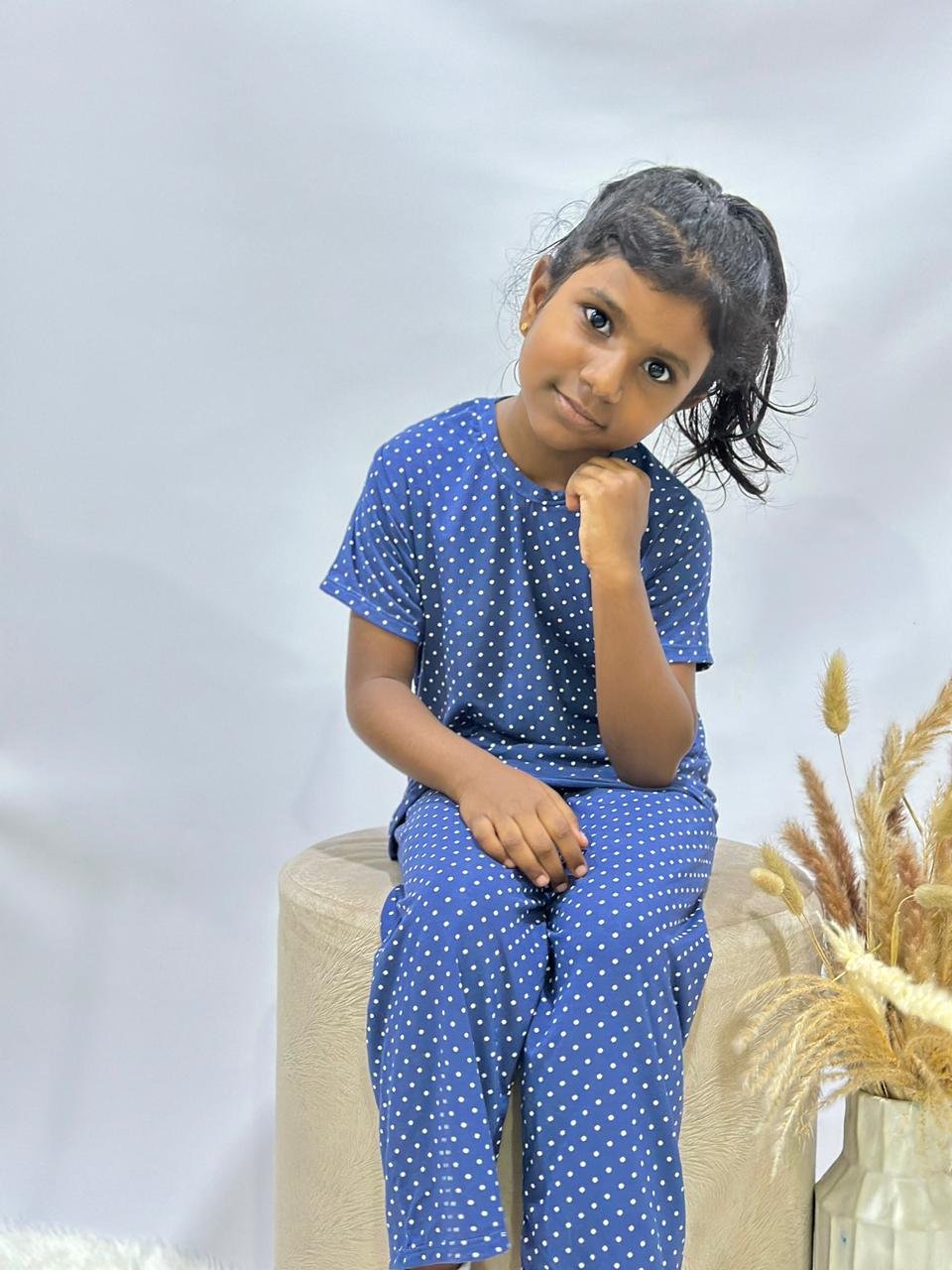 Midnight Dots Pajama Set - Image 2