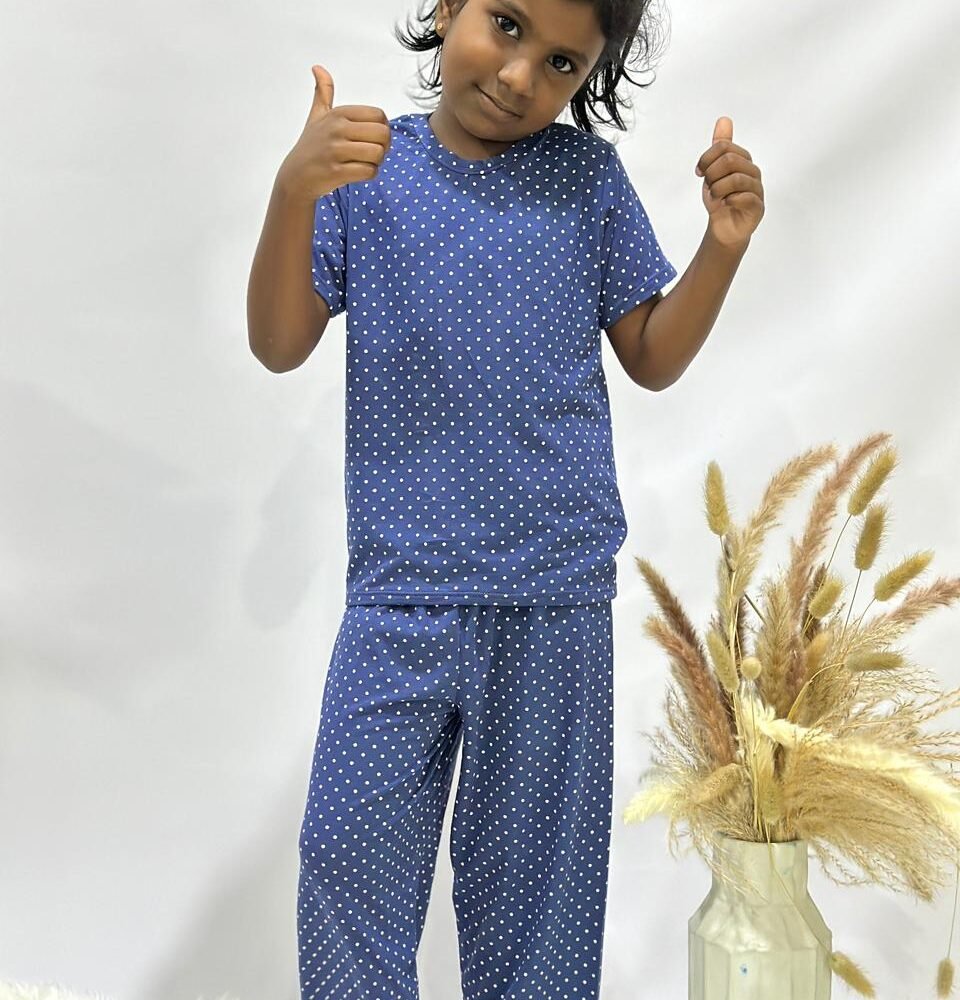 Midnight Dots Pajama Set