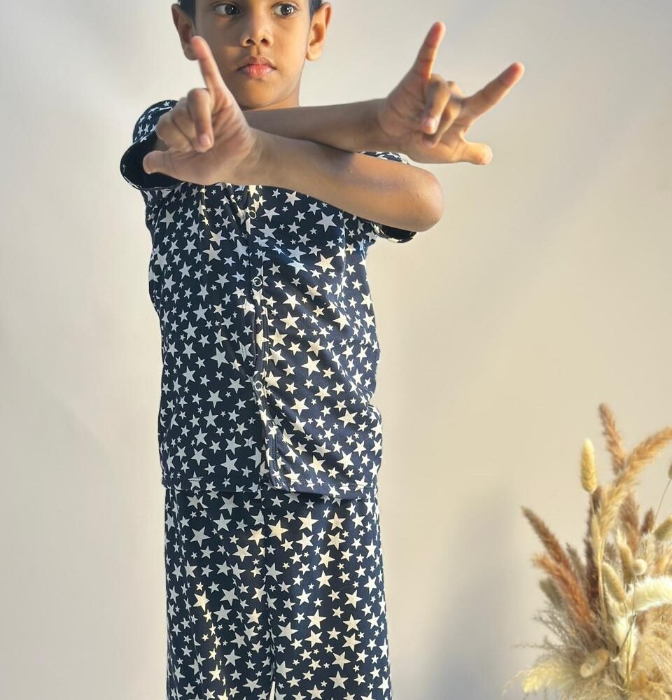 Midnight Star Pajama Set