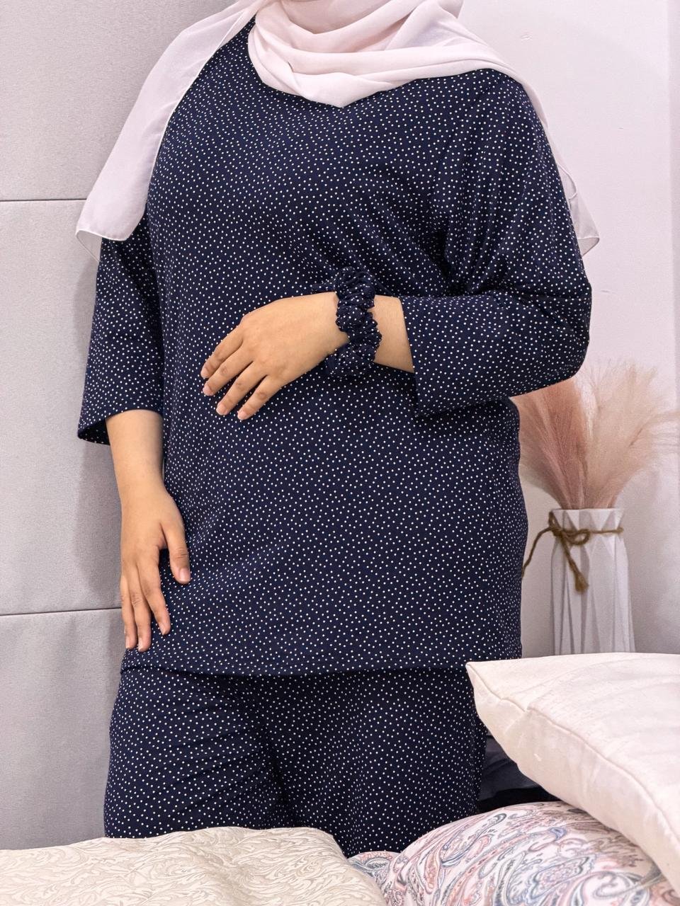 Blue White Dots - Image 3