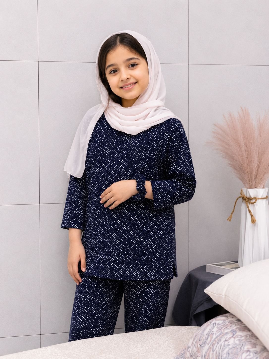 Blue White Dots - Image 2