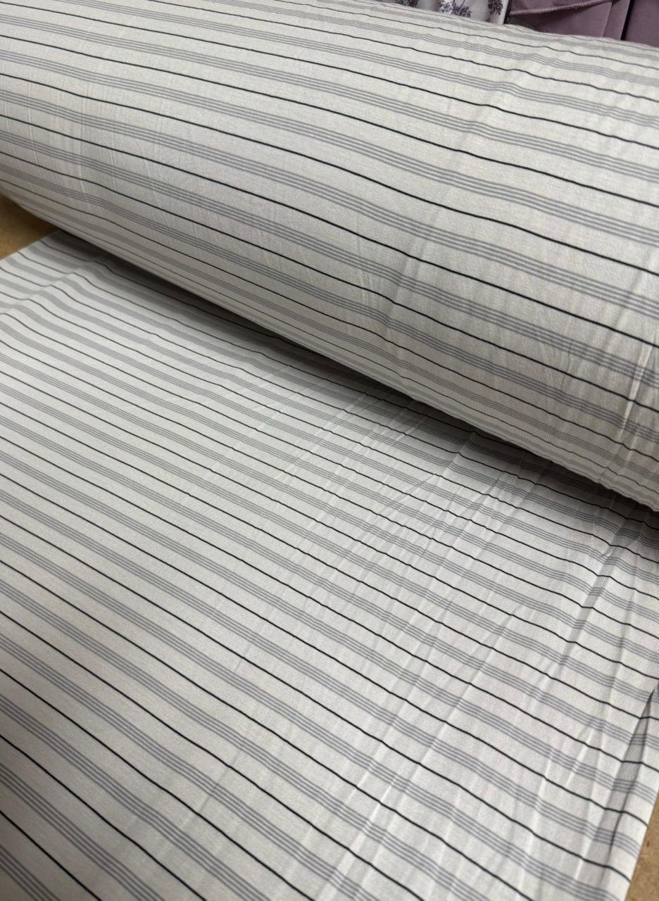 Light Gray Multi Stripe