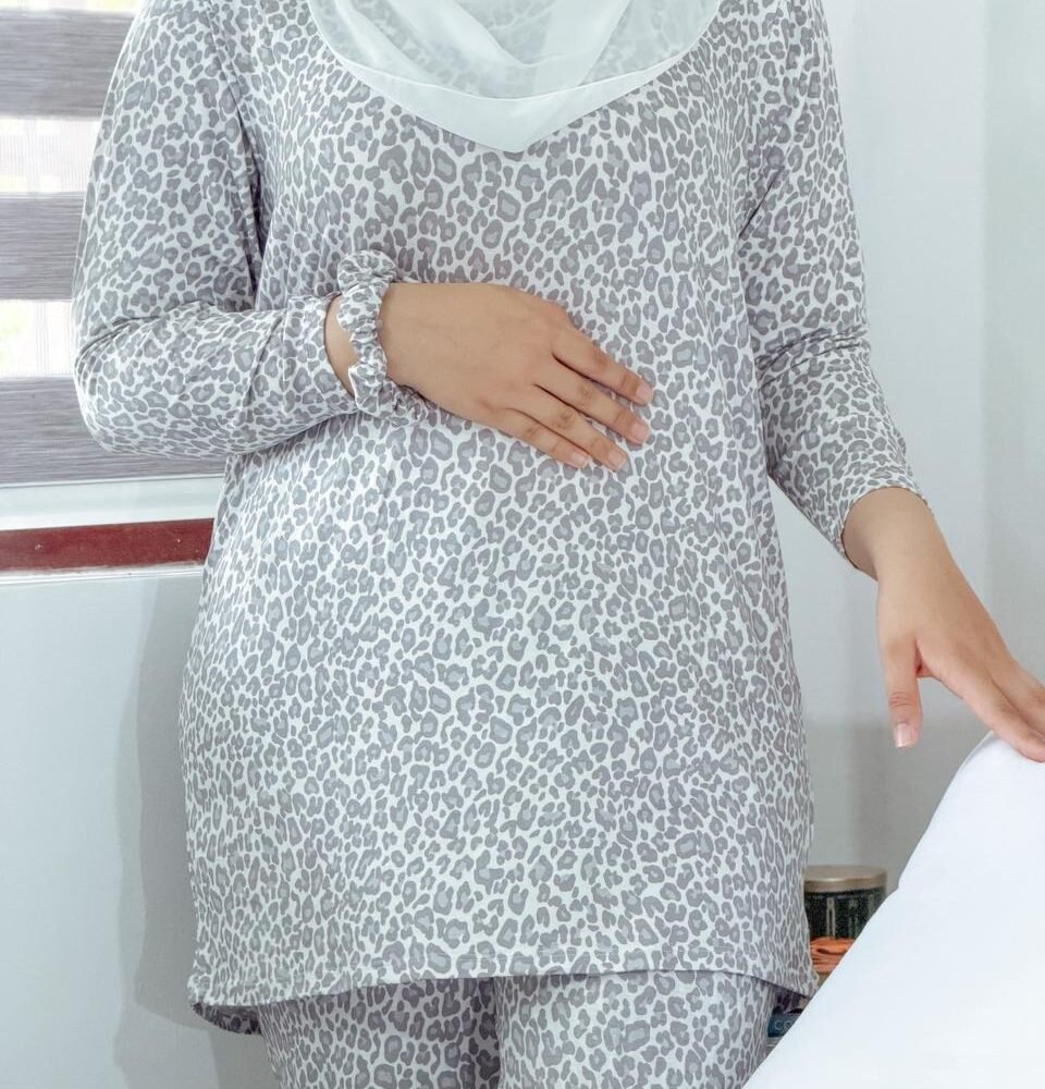 Light Gray Batik