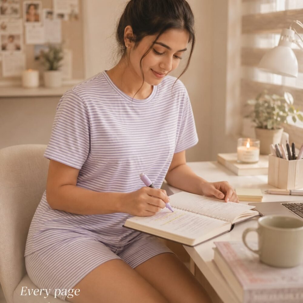 Pastel Stripe Short Set