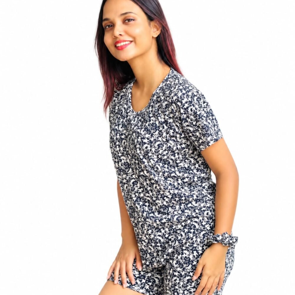 Blue floral