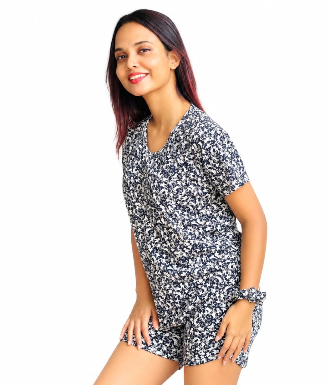 Blue floral