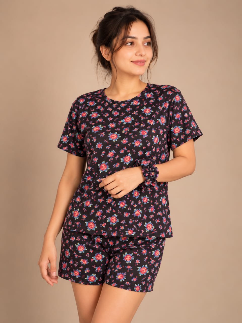 Midnight Blossom Short Set