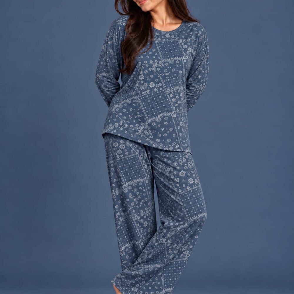 Blue batik